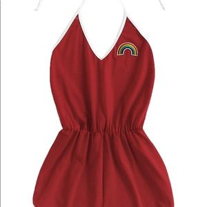 Very pretty romper, only worn a few times.